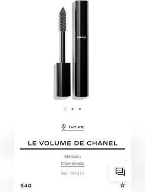 CHANEL Le Volume Mascara 10Noir
